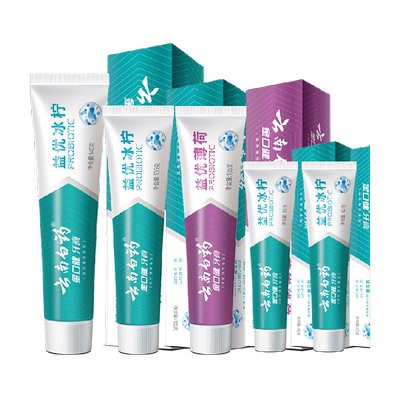 云南白药牙膏益生菌清新口气