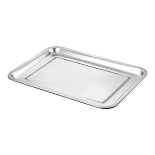 食品级不锈钢方盘带网控油架沥水盘滤油盘架深浅托盘熟食展示盘