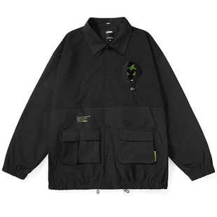 GENANX闪电潮牌FW秋季新款小众情侣夹克基础款外套百搭宽松