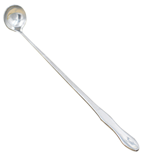 调料勺不锈钢长柄圆形尖形厨房商用小勺子火锅调味勺金属一支包邮