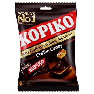 可比可卡布奇诺味咖啡糖印尼进口KOPIKO原味即食硬糖韩剧同款糖果