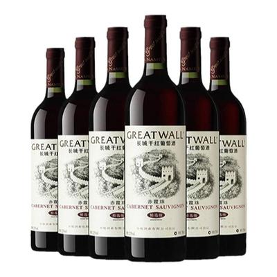 中粮长城白标精选级干红6瓶