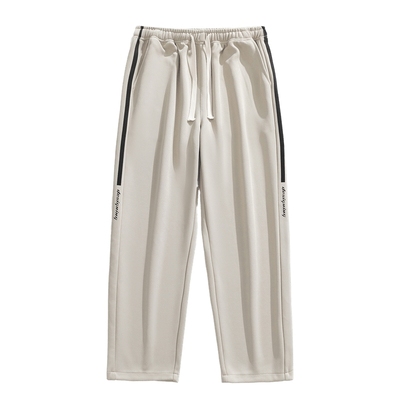 【加绒加厚】直筒休闲潮牌长裤