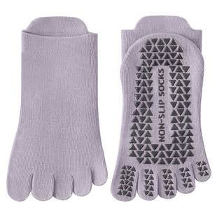 五指瑜伽袜子女专业防滑普拉提袜运动健身分趾袜2026新款春秋短袜