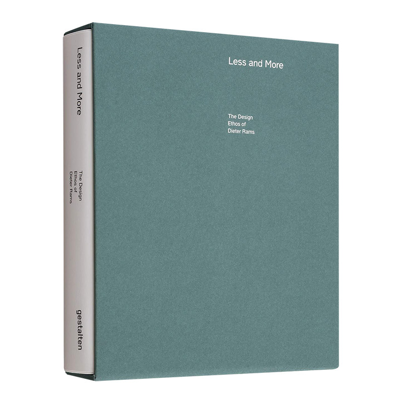 【预售】[Gestalten出版]Less and More 少即是多 Dieter Rams迪特尔拉姆斯作品升级版 经典产品设计英文原版图书籍进口正版