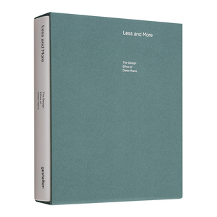 【预售】[Gestalten出版]Less and More 少即是多 Dieter Rams迪特尔拉姆斯作品升级版 经典产品设计英文原版图书籍进口正版