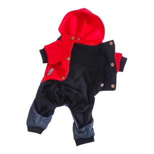 狗狗衣服加厚棉衣秋冬款保暖泰迪比熊小型幼犬博美宠物猫咪四脚衣