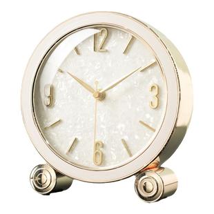 台钟静音轻奢座钟客厅新款桌面摆钟台式高级感摆放式钟表时钟摆件