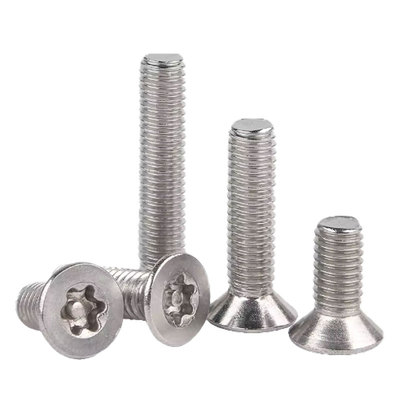 304不锈钢沉头内梅花带针螺钉