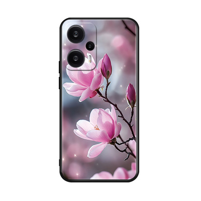 luckrider适用于红米note12turbo手机壳23o49RAD8C防摔23049rad8c女神miuiNote12turb0软胶23049RAD8C花卉hmN