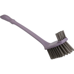 英雄厕所双头长柄软毛地板刷浴室卫生间瓷砖清洁刷洗地刷硬毛神器