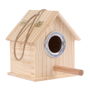 鹦鹉繁殖箱保暖鸟窝玄凤虎皮牡丹实木小鸟巢鸟笼专用配件用品大全