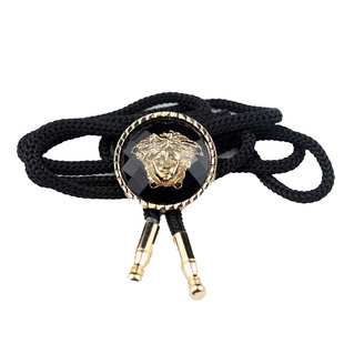 美国波洛领带 男士领结 领绳 女衬衫领扣水晶花朵波罗带 bolo tie