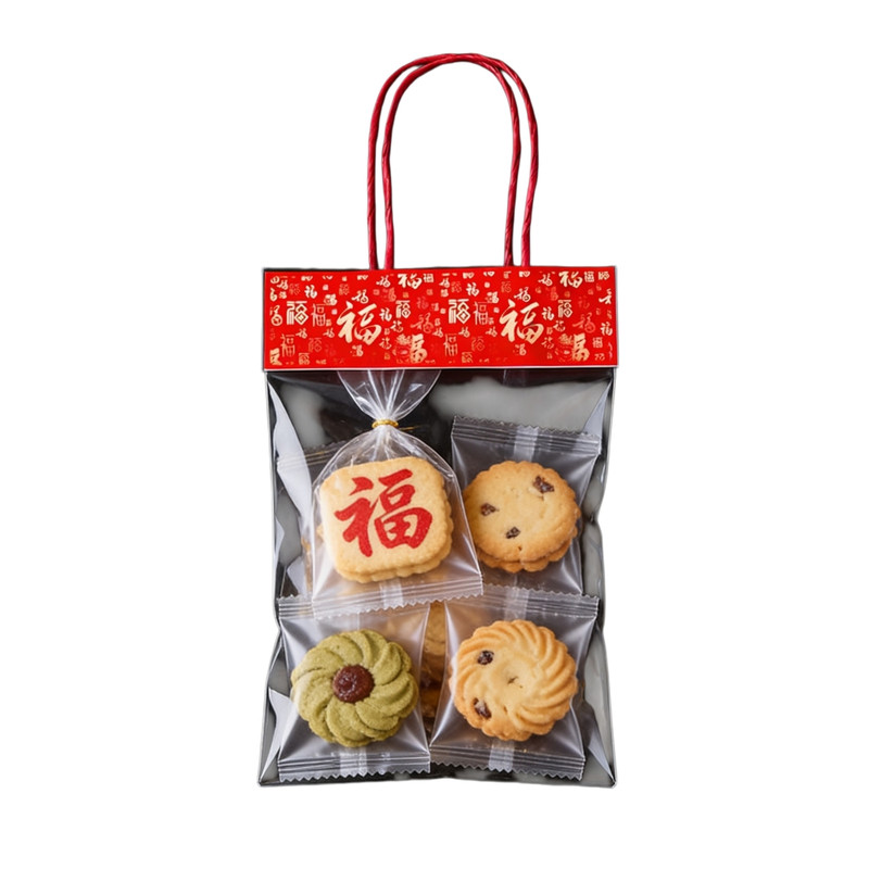 网红透明手提袋新款毛巾礼品袋