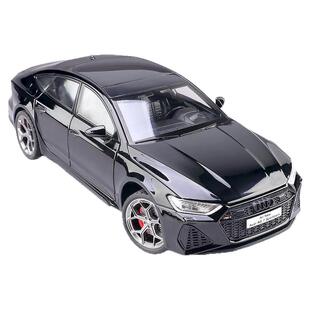 正版奥迪rs7模型车合金大号玩具车遥控仿真汽车模型男孩摆件礼物