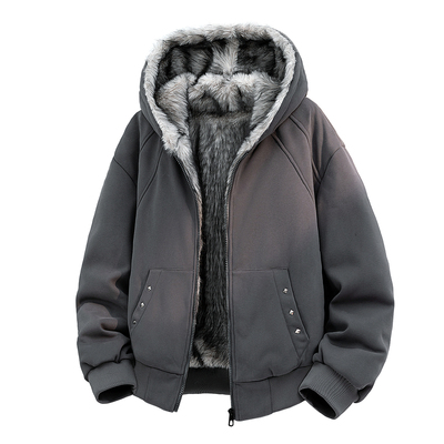 座山雕加厚羽绒服男女款冬季