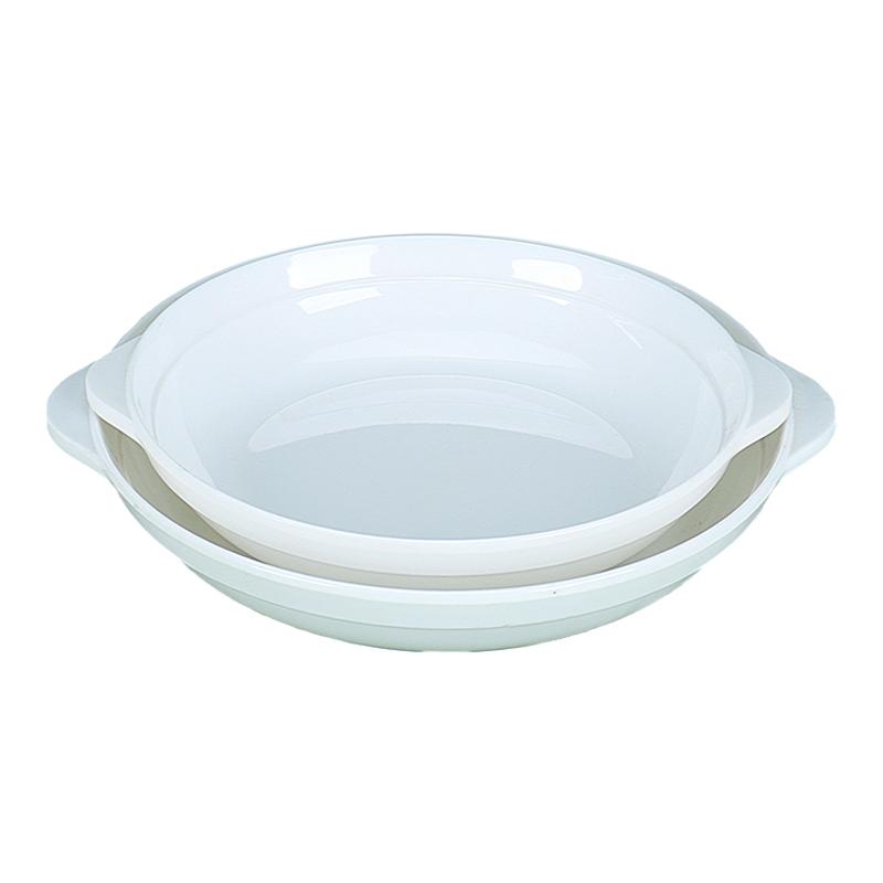 密胺仿瓷白色火锅饭店凉菜盘酒吧
