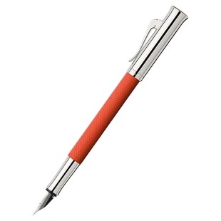 花田笔店 辉柏嘉伯爵图纹图文Guilloche钢笔18K金德国进口海湾蓝