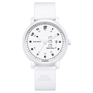 正港ZGOxHelloKitty学生手表女式初中生防水静音考试指针石英表女