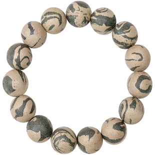 五行道蕴｜棠门幻彩香珠·金生/天然人参白檀琥珀中药合香珠手串