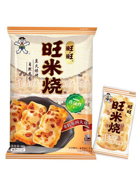 旺旺新品旺米烧原味80g零食仙贝