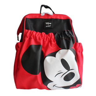 日本乐天新款妈咪包小号卡通米奇时尚轻便宝妈幼儿童外出双肩背包