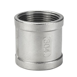 201/304不锈钢内丝直接316L精铸内丝管箍铸造内螺纹直接头4分6分