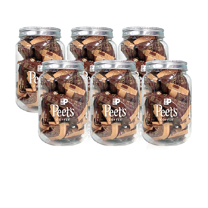 Peet'sCoffee咖啡零食105g×6罐