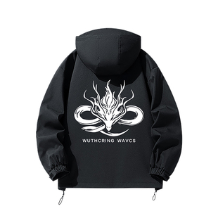 鸣潮游戏秧秧印象服外套二次元连帽夹克男女学生宅系上衣COS服