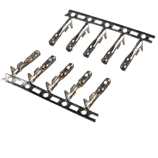 2.54mm杜邦端子簧片公针母簧片面包线端子冷压头压线端子头