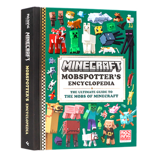 我的世界 生物百科终极指南 英文原版 Minecraft Mobspotter