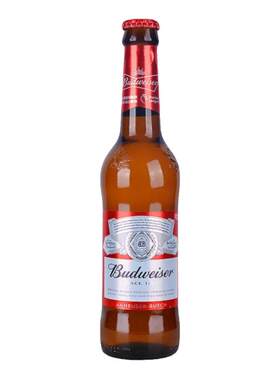 百威啤酒瓶整箱330ml24国产