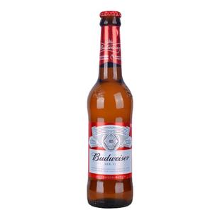 百威啤酒瓶装小瓶整箱330ml24一箱小麦国产英博小百威精酿