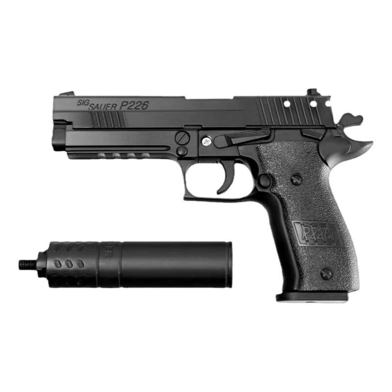 大号P226合金枪模型金属拆卸玩具