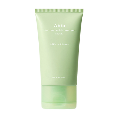 Abib阿彼芙鱼腥草舒缓物理防晒霜女防紫外线清爽不油腻面部敏感肌