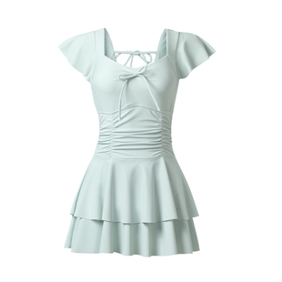 回力游泳衣女高级感2026新款泡温泉成人连体泳衣保守遮肉成人泳装