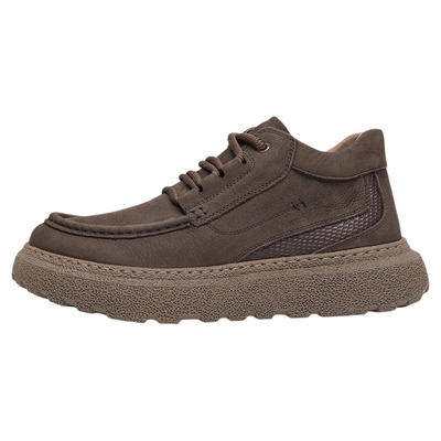 真皮男鞋2025冬季新款加绒保暖