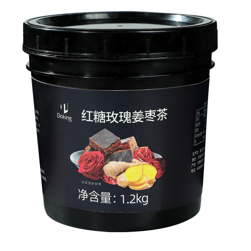 盾皇红糖玫瑰姜枣茶果酱冲饮原料