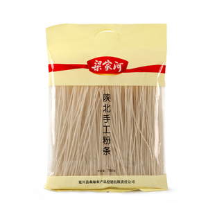 梁家河 陕北自制农家鲜土豆粉条 家用速食酸辣粉火锅粉丝780g
