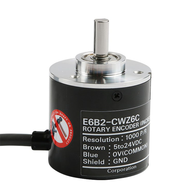 欧姆龙型旋转编码器E6B2-CWZ6C光电增量式电机计数器控制角度电梯
