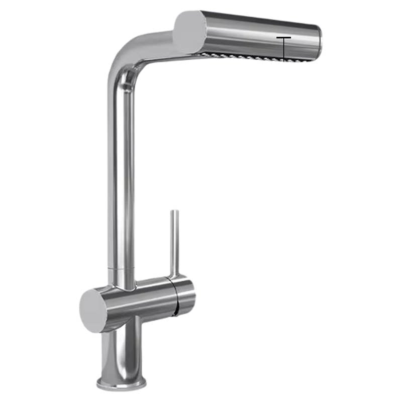 摩恩卫浴官方抽拉式厨房龙头洗菜盆冷热飞雨瀑布防全铜龙头