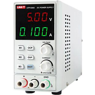 优利德UTP1306S高精度维修数显式开关型可调直流稳压电源32V6A