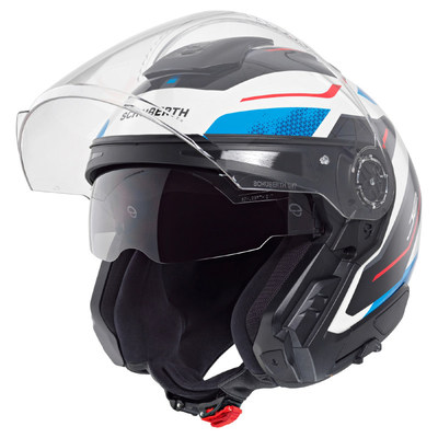 德国Schuberth舒伯特J2开放式骑行头盔通勤休闲骑行半盔蓝牙耳机