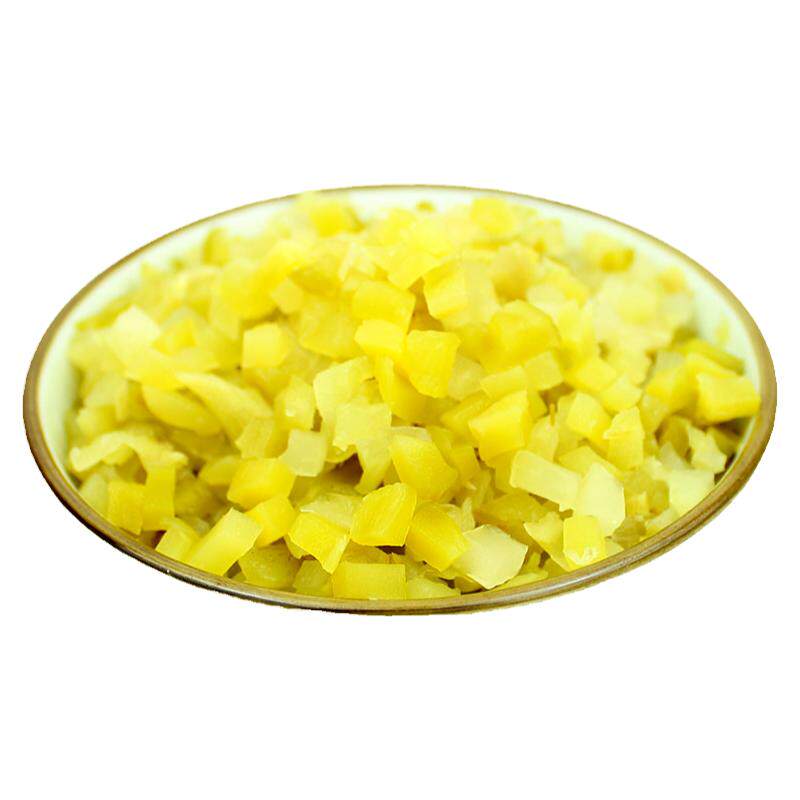 重庆涪陵的榨菜白味碎米颗粒