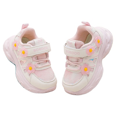 巴布豆女童春季防滑学步鞋