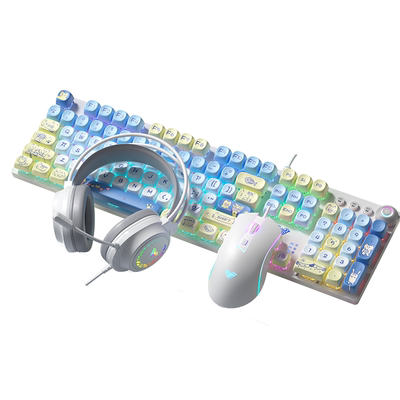 狼蛛F2088青红轴电竞机械键盘