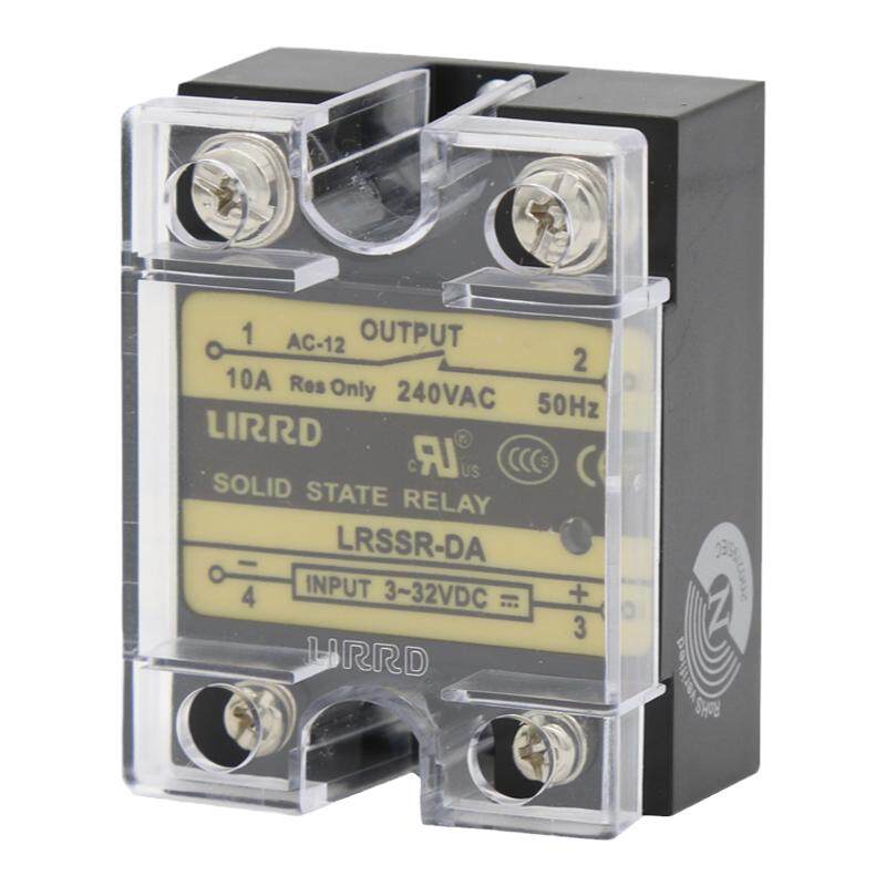 LIRRD利尔德LRSSR-DA固态继电器40A 10A直流控制交流 3-32VDC