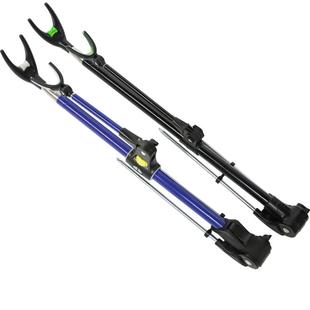 不锈钢钓鱼炮台支架鱼杆手竿野钓鱼竿支撑架钓箱座椅大物杆地插