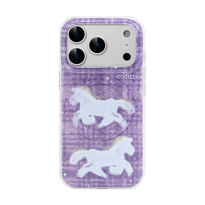 coditto蓝马紫星适用苹果手机壳