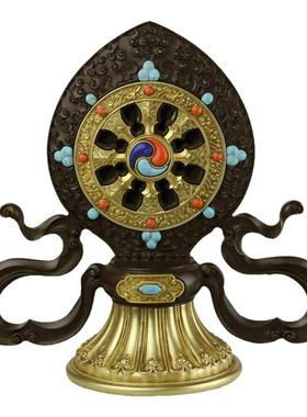 慧宝纯铜慧宝器具佛堂桌面摆件